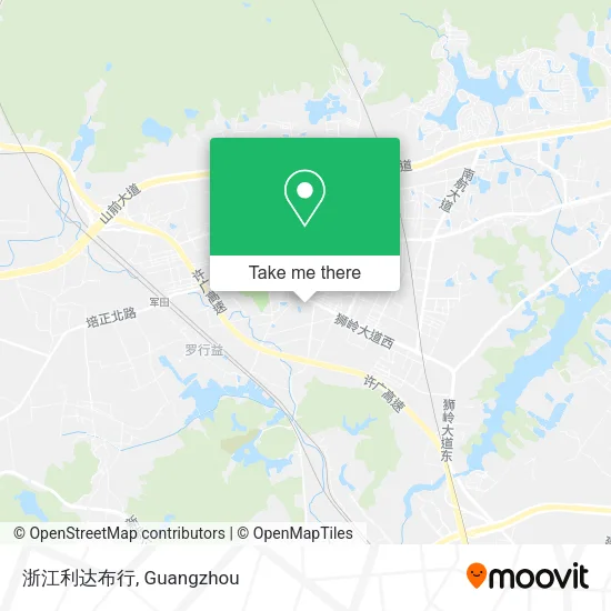 浙江利达布行 map