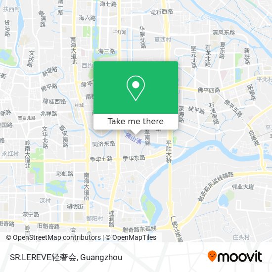 SR.LEREVE轻奢会 map
