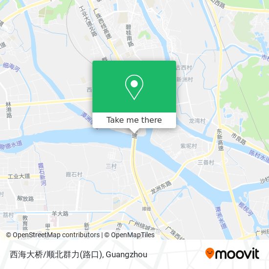 西海大桥/顺北群力(路口) map
