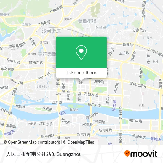 人民日报华南分社站3 map