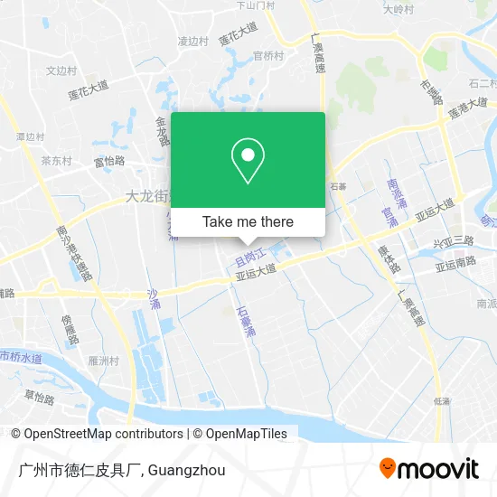 广州市德仁皮具厂 map