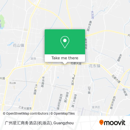 广州星汇商务酒店(机场店) map