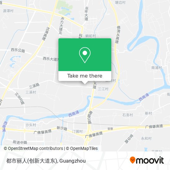 都市丽人(创新大道东) map