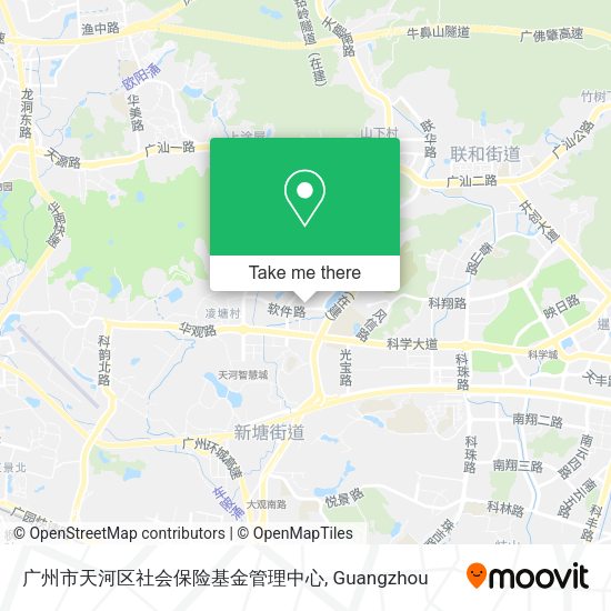 广州市天河区社会保险基金管理中心 map