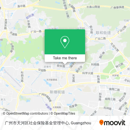 广州市天河区社会保险基金管理中心 map