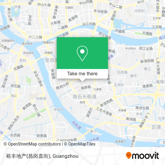 裕丰地产(昌岗直街) map