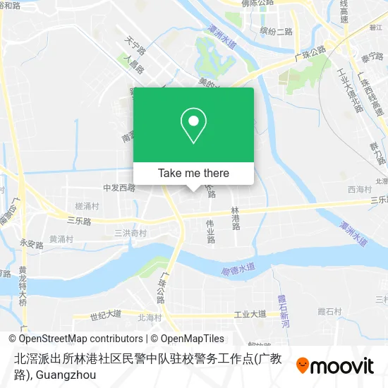 北滘派出所林港社区民警中队驻校警务工作点(广教路) map