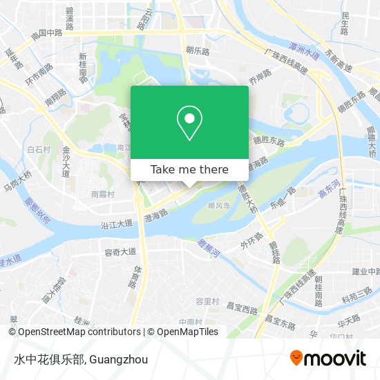 水中花俱乐部 map