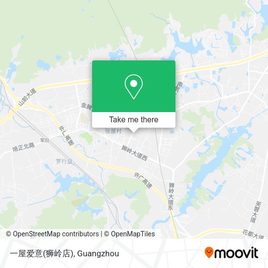一屋爱意(狮岭店) map