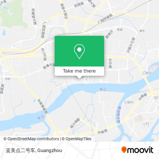 蓝美点二号车 map