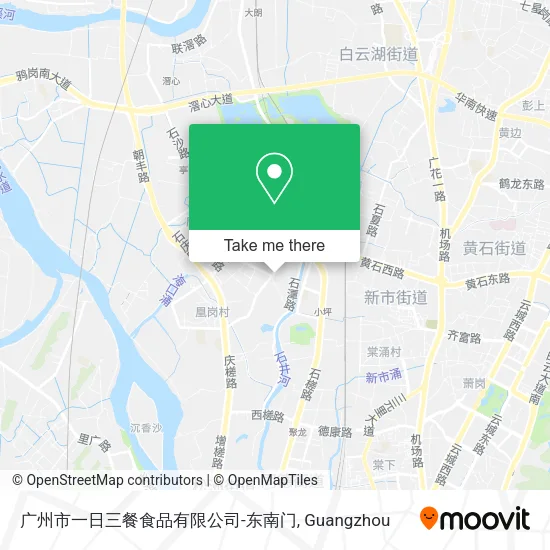 广州市一日三餐食品有限公司-东南门 map