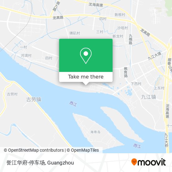 誉江华府-停车场 map