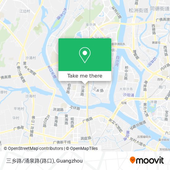三乡路/涌泉路(路口) map