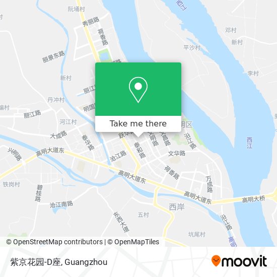 紫京花园-D座 map
