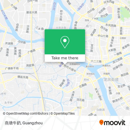 燕塘牛奶 map