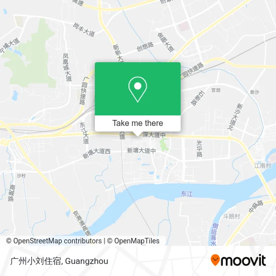 广州小刘住宿 map