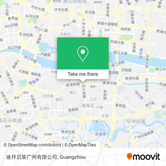 迪拜启策广州有限公司 map
