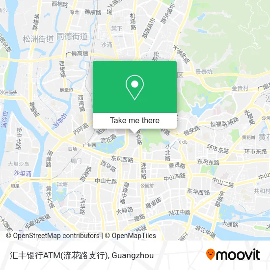 汇丰银行ATM(流花路支行) map
