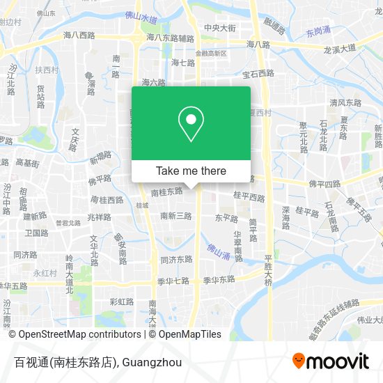 百视通(南桂东路店) map
