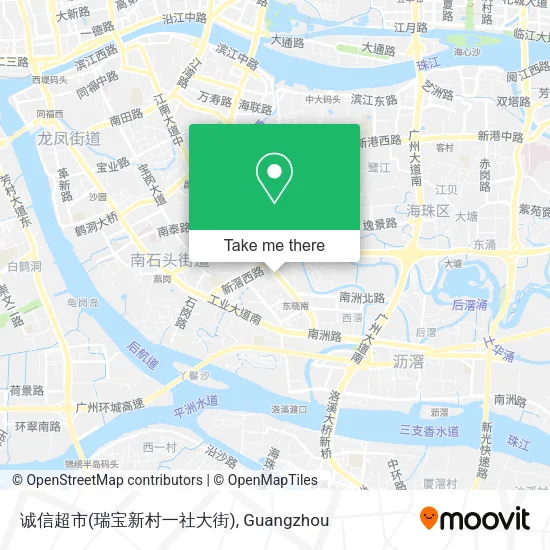 诚信超市(瑞宝新村一社大街) map
