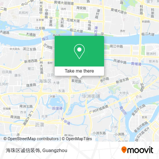 海珠区诚信装饰 map