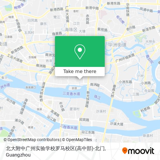北大附中广州实验学校罗马校区(高中部)-北门 map