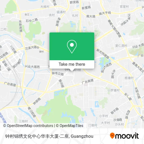 钟村锦绣文化中心华丰大厦-二座 map