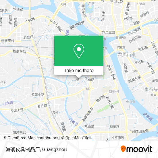海润皮具制品厂 map