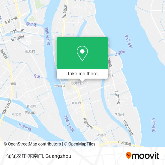 优优农庄-东南门 map