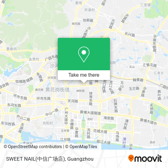 SWEET NAIL(中信广场店) map