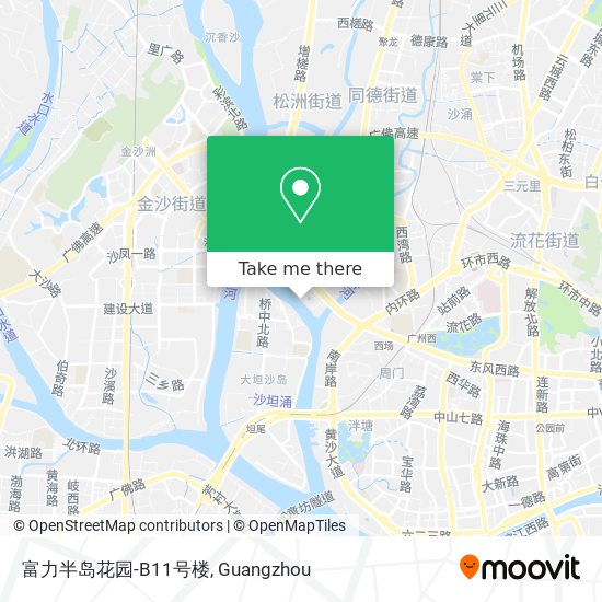 富力半岛花园-B11号楼 map