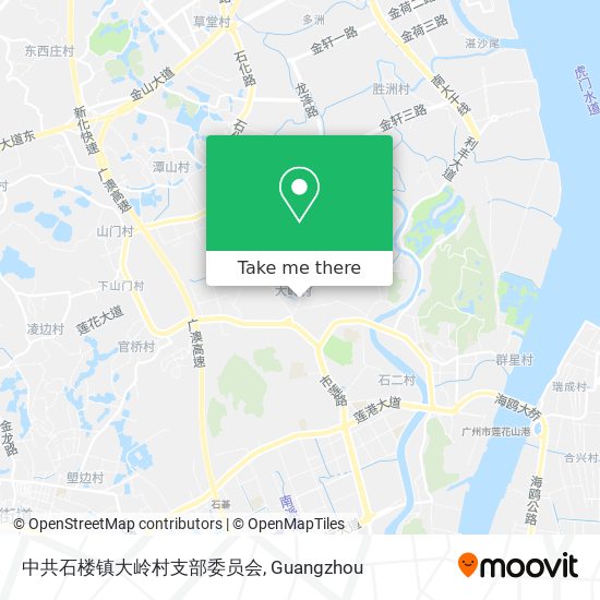 中共石楼镇大岭村支部委员会 map