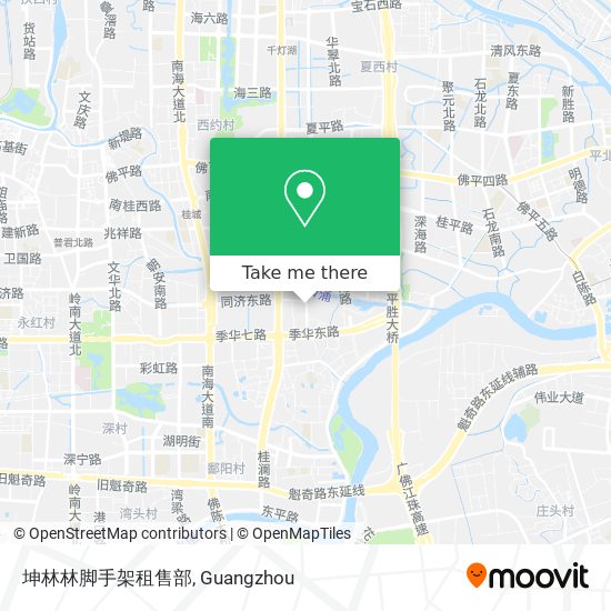 坤林林脚手架租售部 map