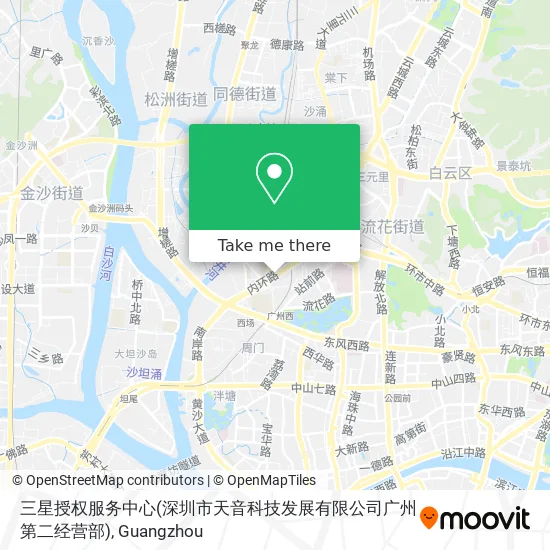 三星授权服务中心(深圳市天音科技发展有限公司广州第二经营部) map