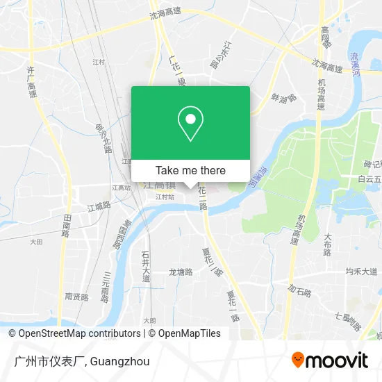 广州市仪表厂 map