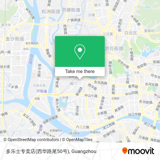多乐士专卖店(西华路尾50号) map