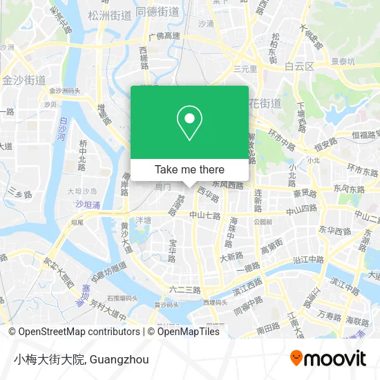小梅大街大院 map