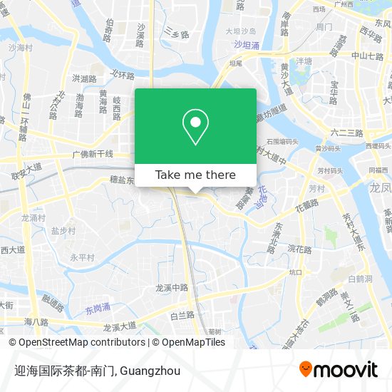 迎海国际茶都-南门 map