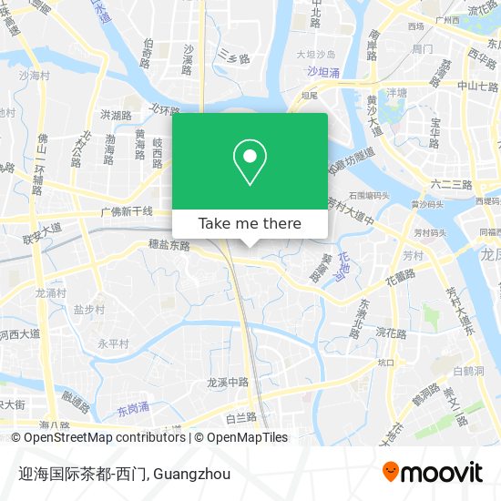 迎海国际茶都-西门 map