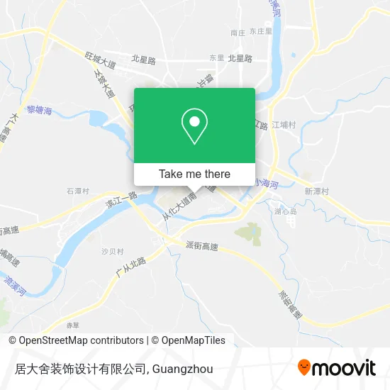 居大舍装饰设计有限公司 map