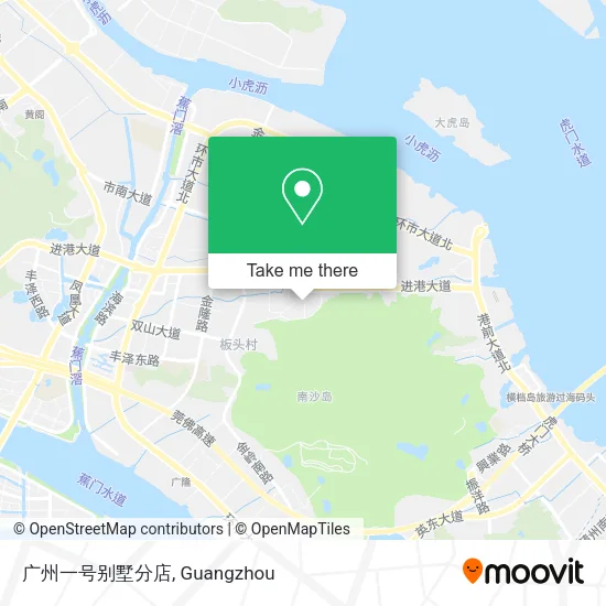广州一号别墅分店 map
