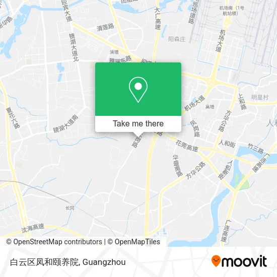 白云区凤和颐养院 map
