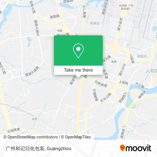 广州和记日化包装 map