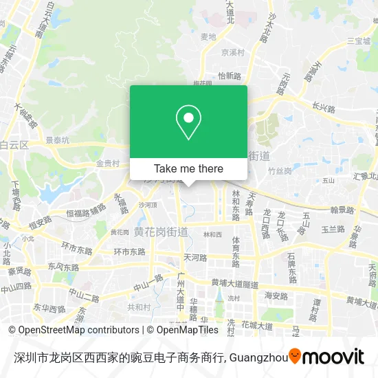 深圳市龙岗区西西家的豌豆电子商务商行 map