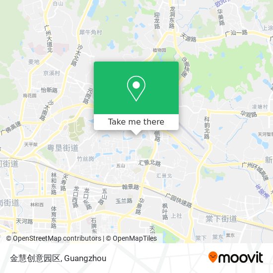 金慧创意园区 map