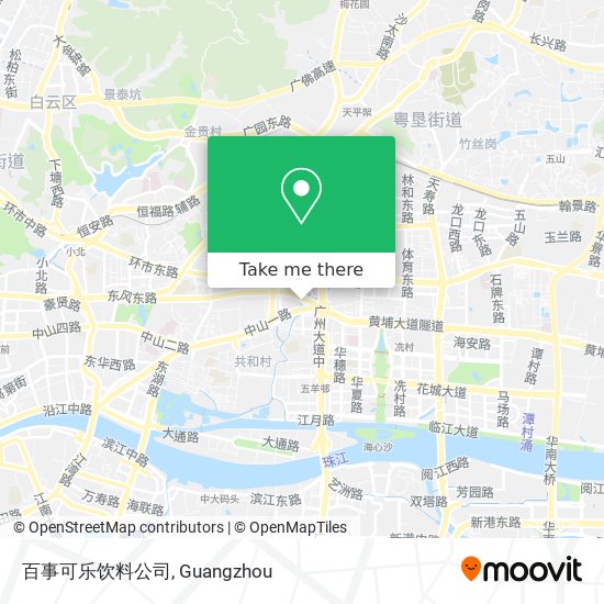 百事可乐饮料公司 map