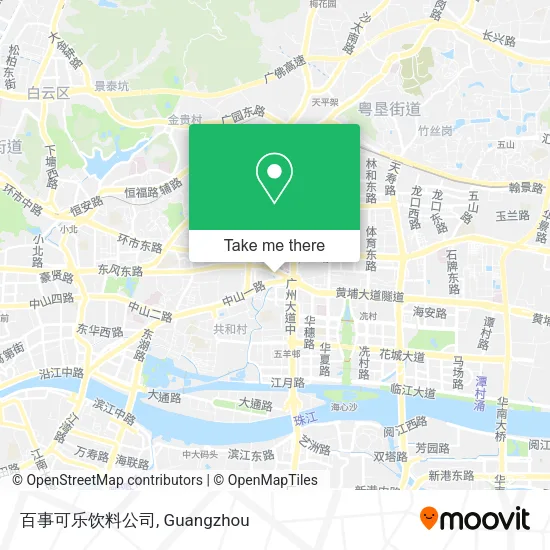 百事可乐饮料公司 map