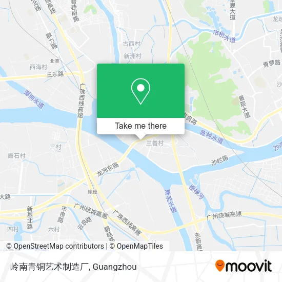 岭南青铜艺术制造厂 map