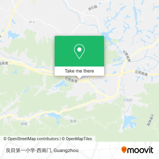 良田第一小学-西南门 map