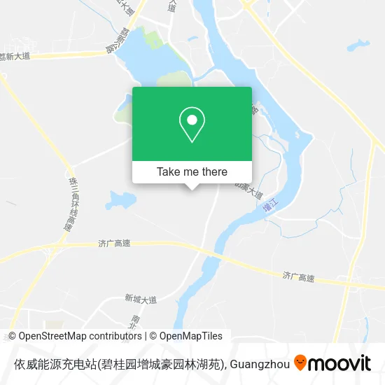 依威能源充电站(碧桂园增城豪园林湖苑) map